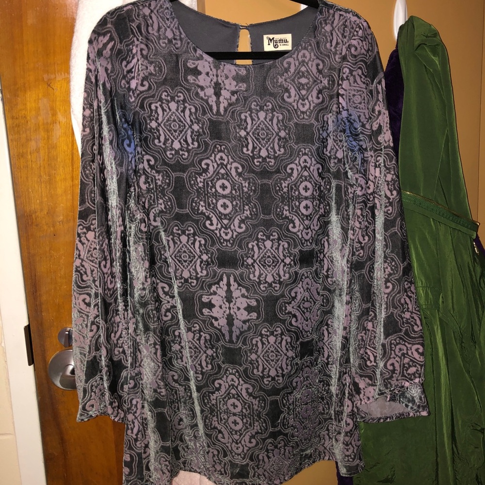 Show Me Your Mumu velvet dress